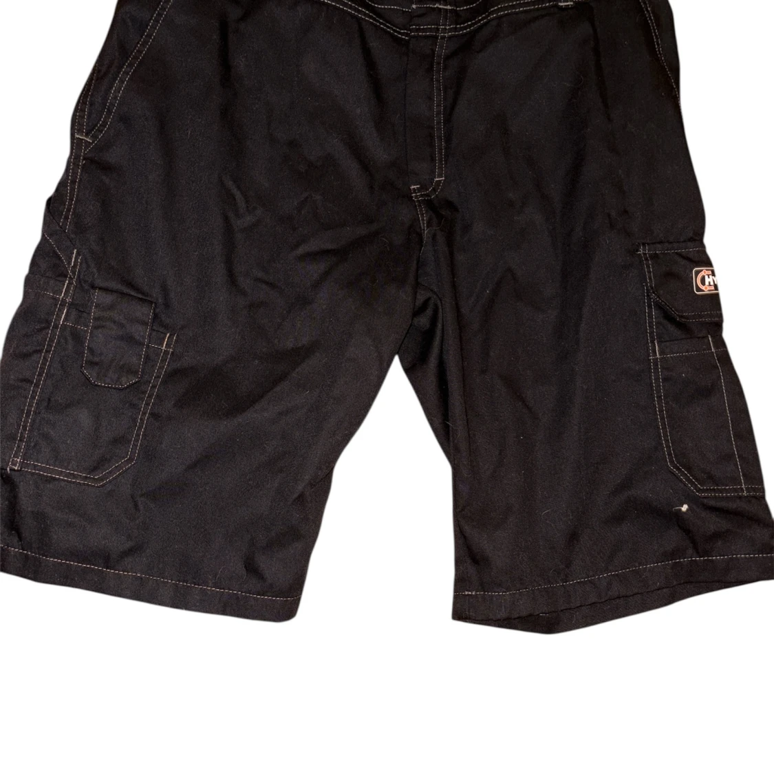 Svarta cargoshorts från Björn kläder 