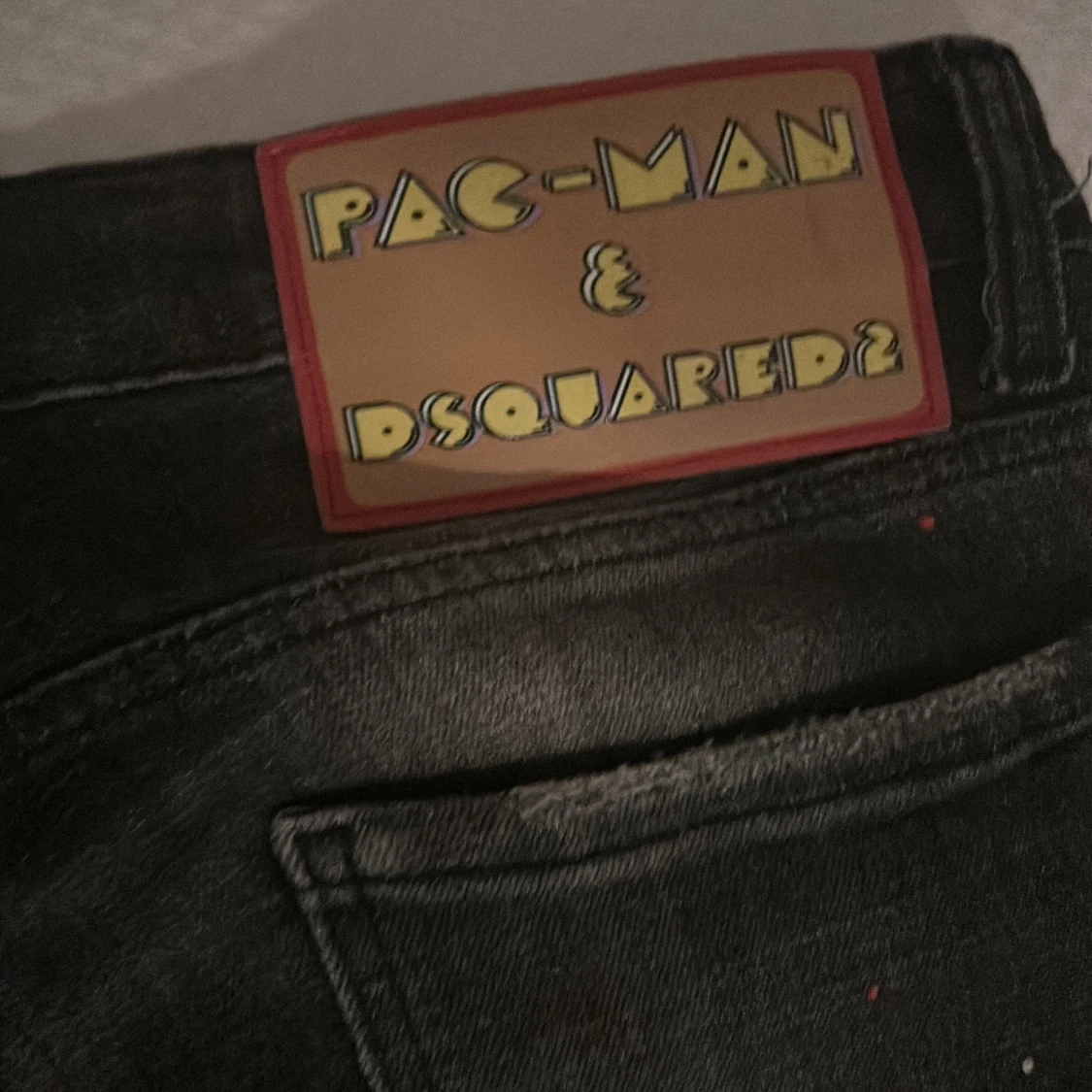 Svarta Dsquared2 Pac-Man jeans slim fit - 2