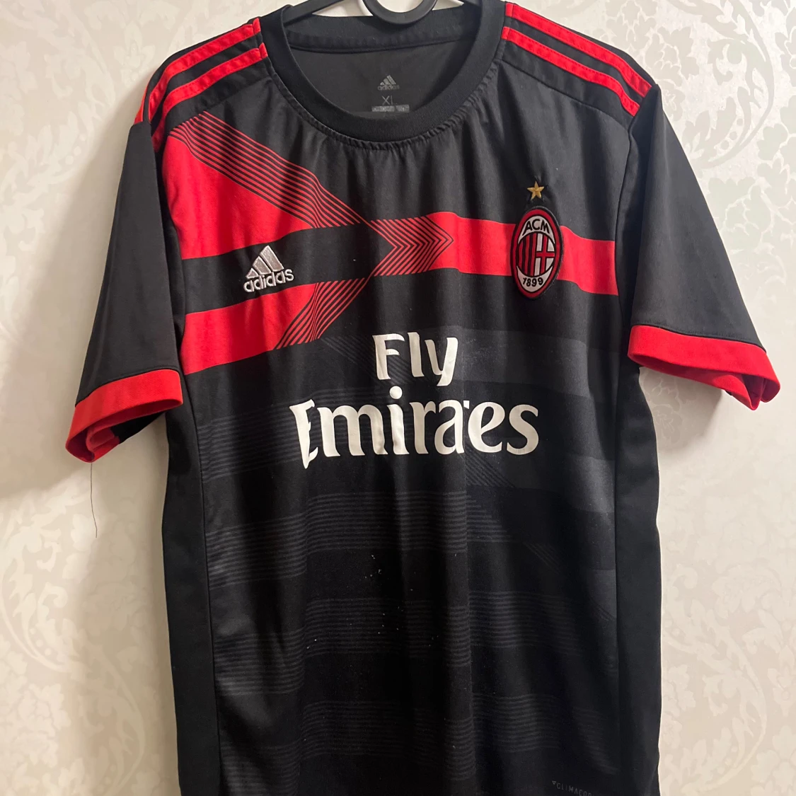 AC Milan Adidas fotbollströja XL