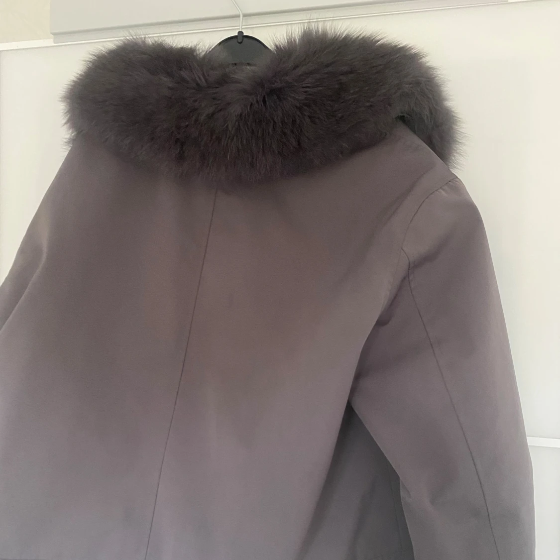 Grå jacka med päls från Meotine - 4