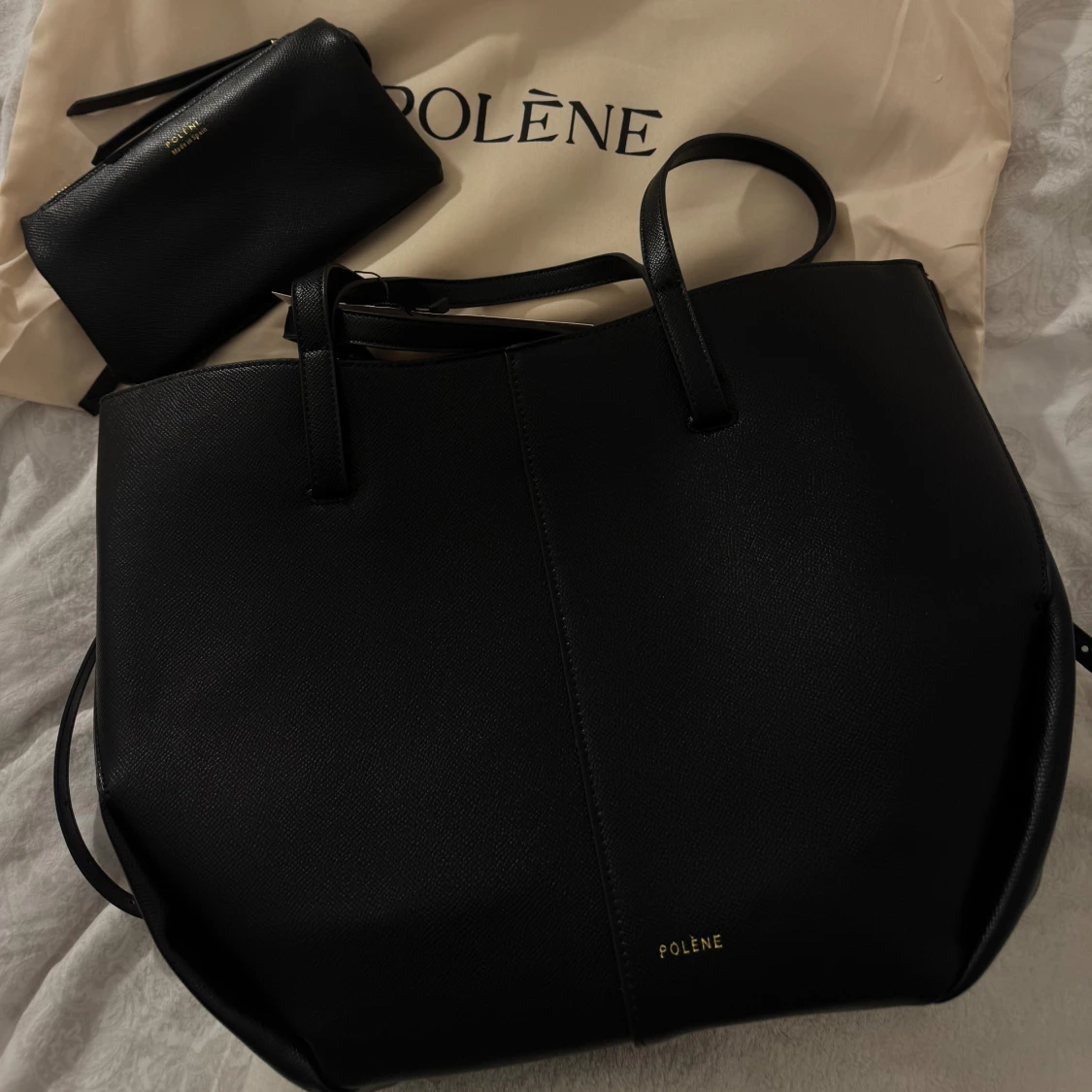 Svart shoppingväska 