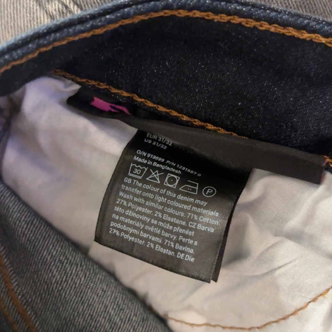 mörkblåa cheap monday jeans  - 2