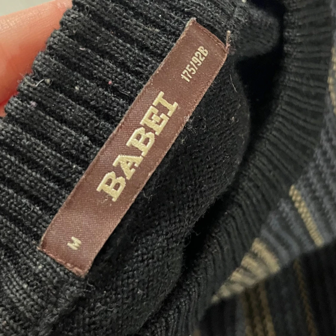 vintage stickad tröja - 3