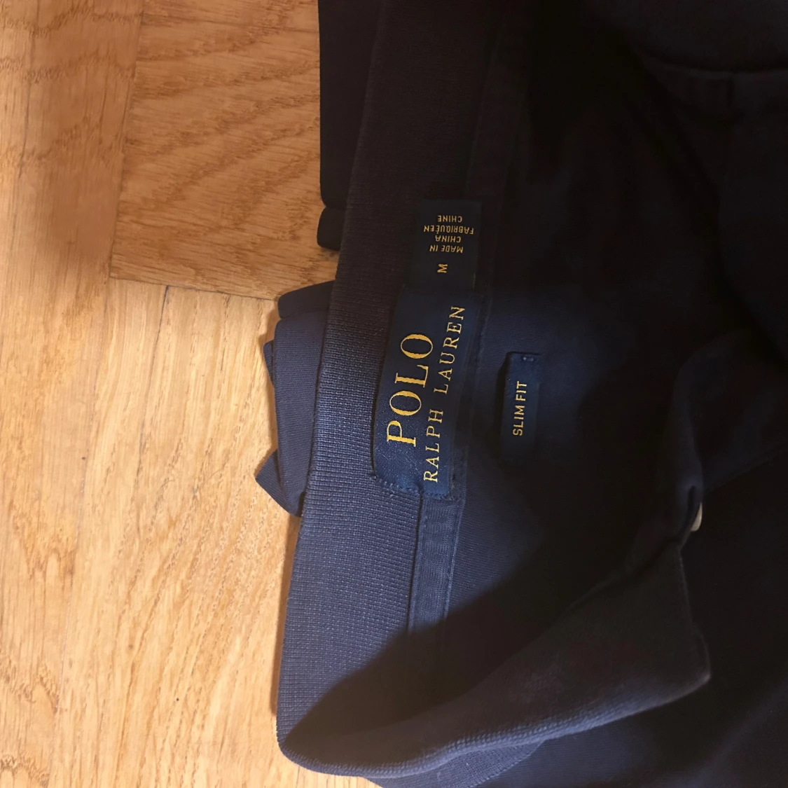 Mörkblå piké Ralph Lauren - 4