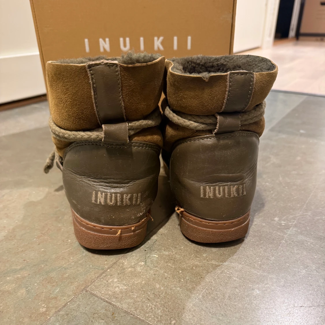Inuikii classic boots gröna vinter skor - 2