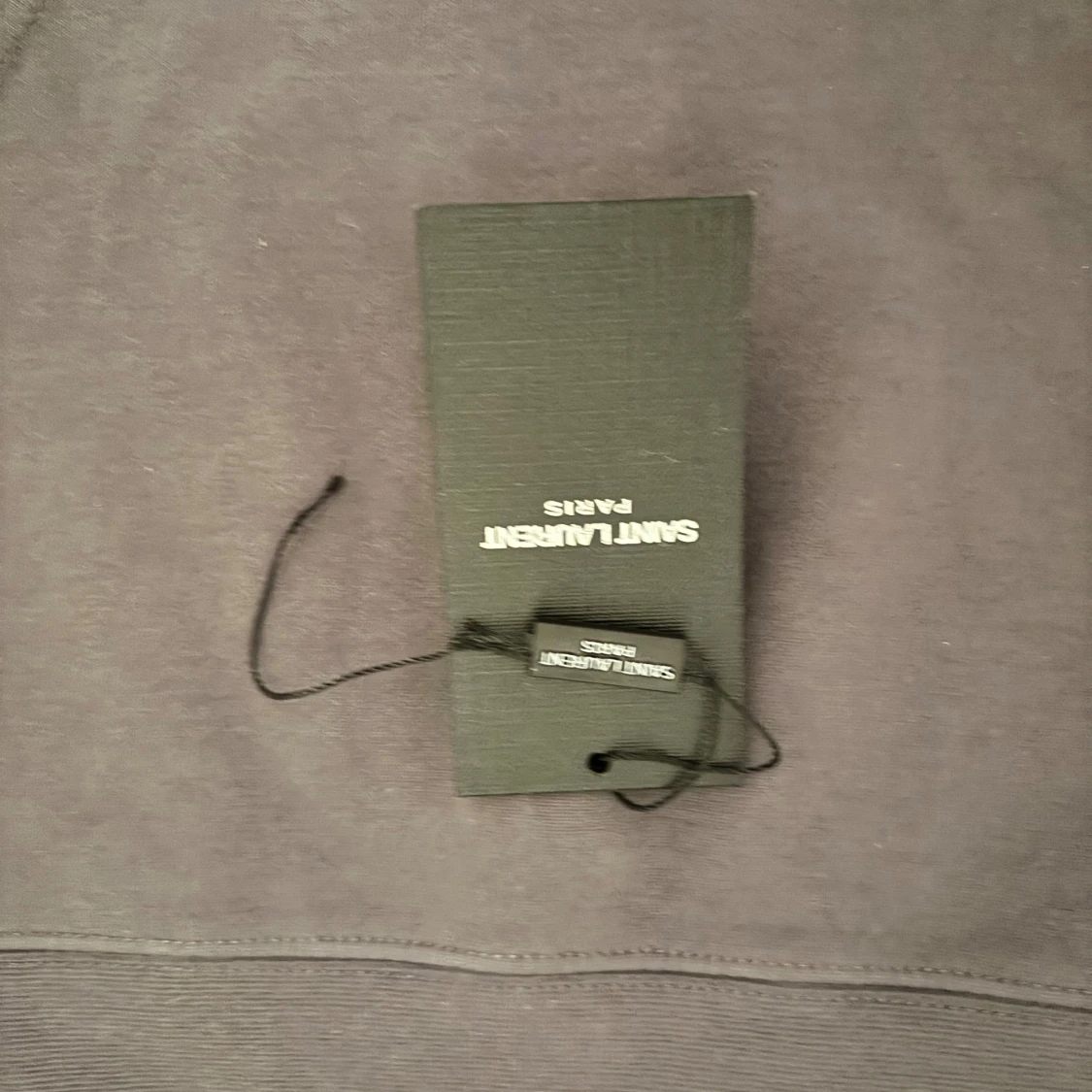 Grå Saint Laurent hoodie - 1