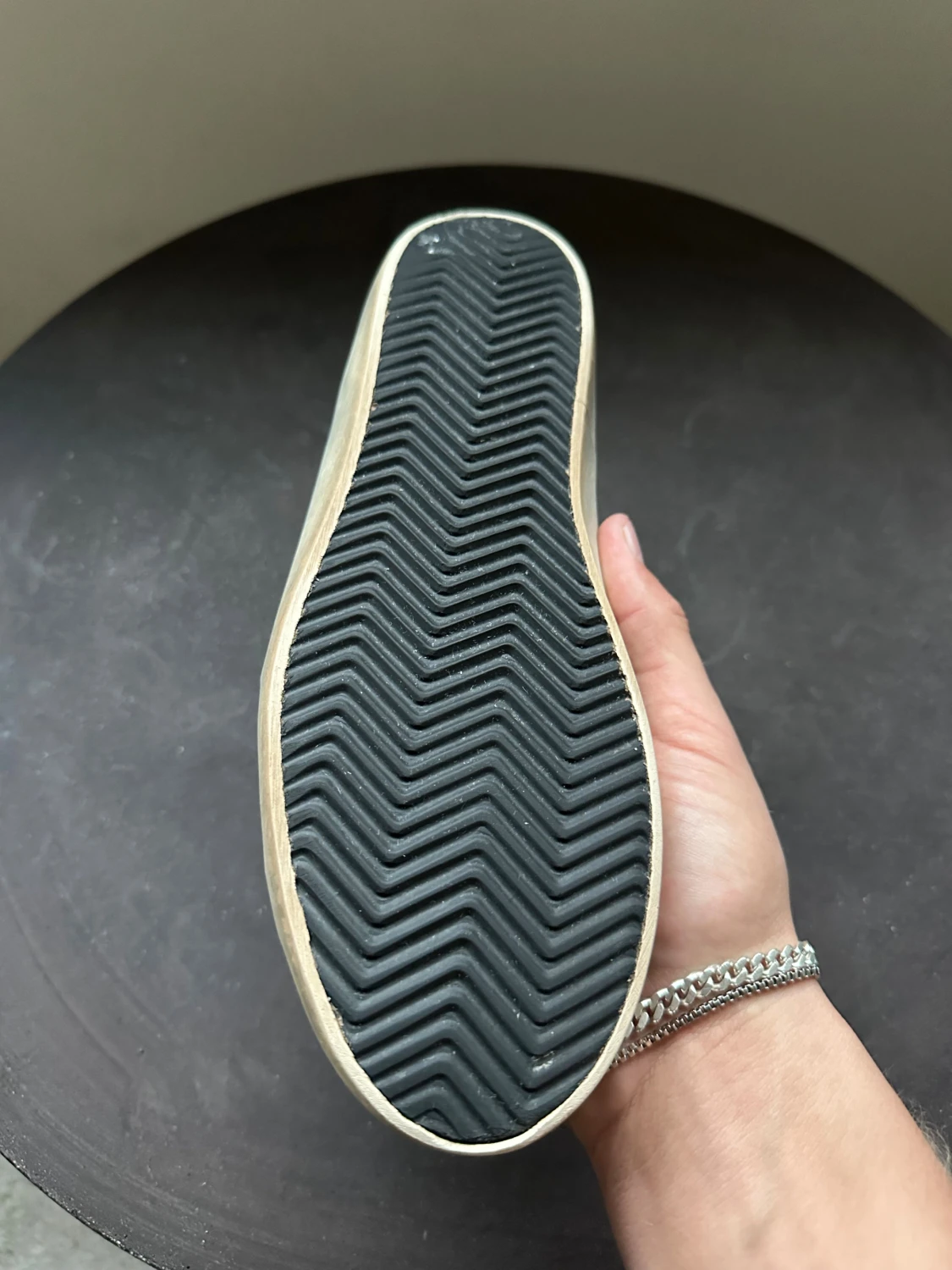 Svarta Golden Goose sneakers med stjärna - 1