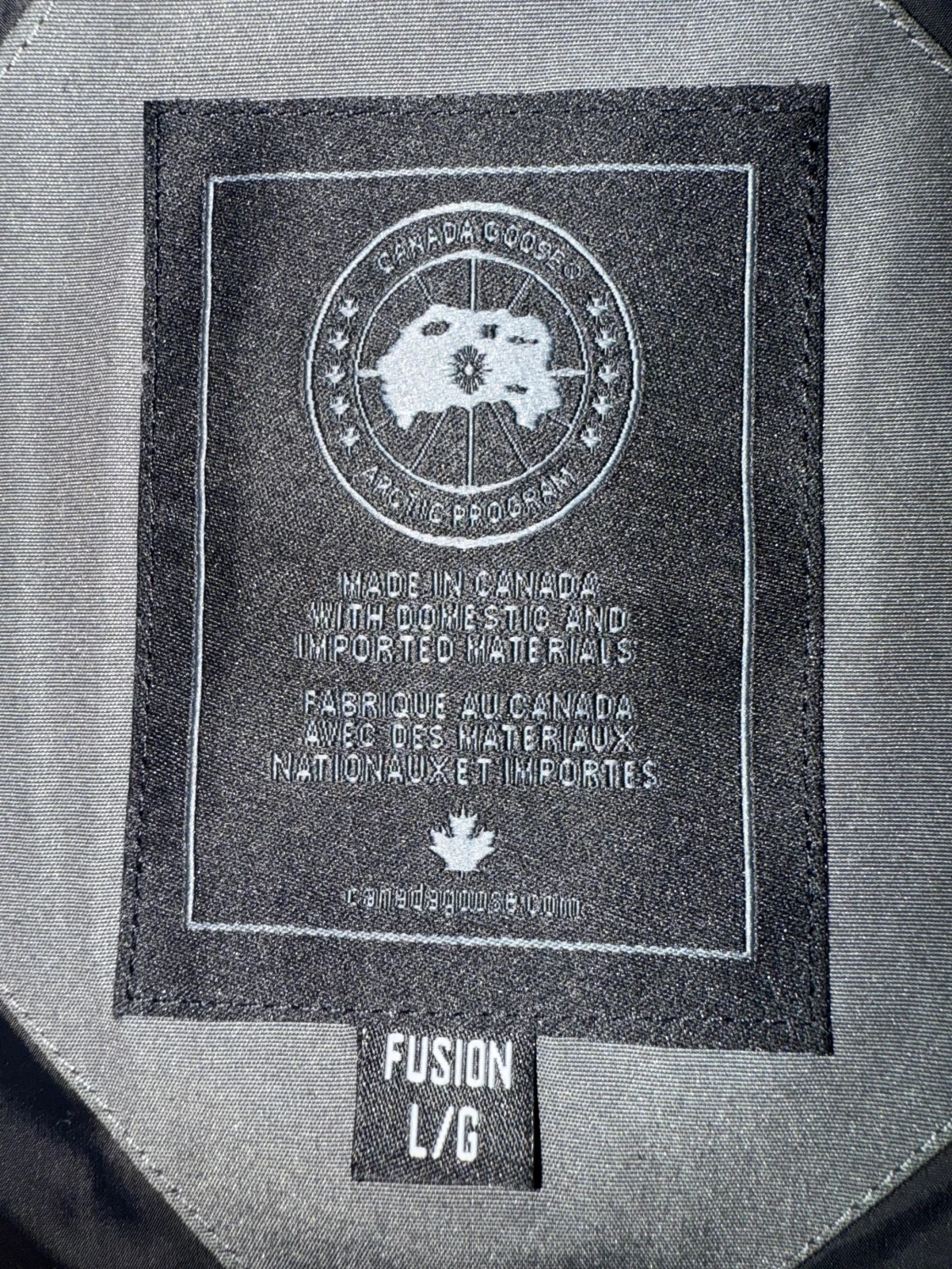 Grå pufferjacka från Canada Goose - 3