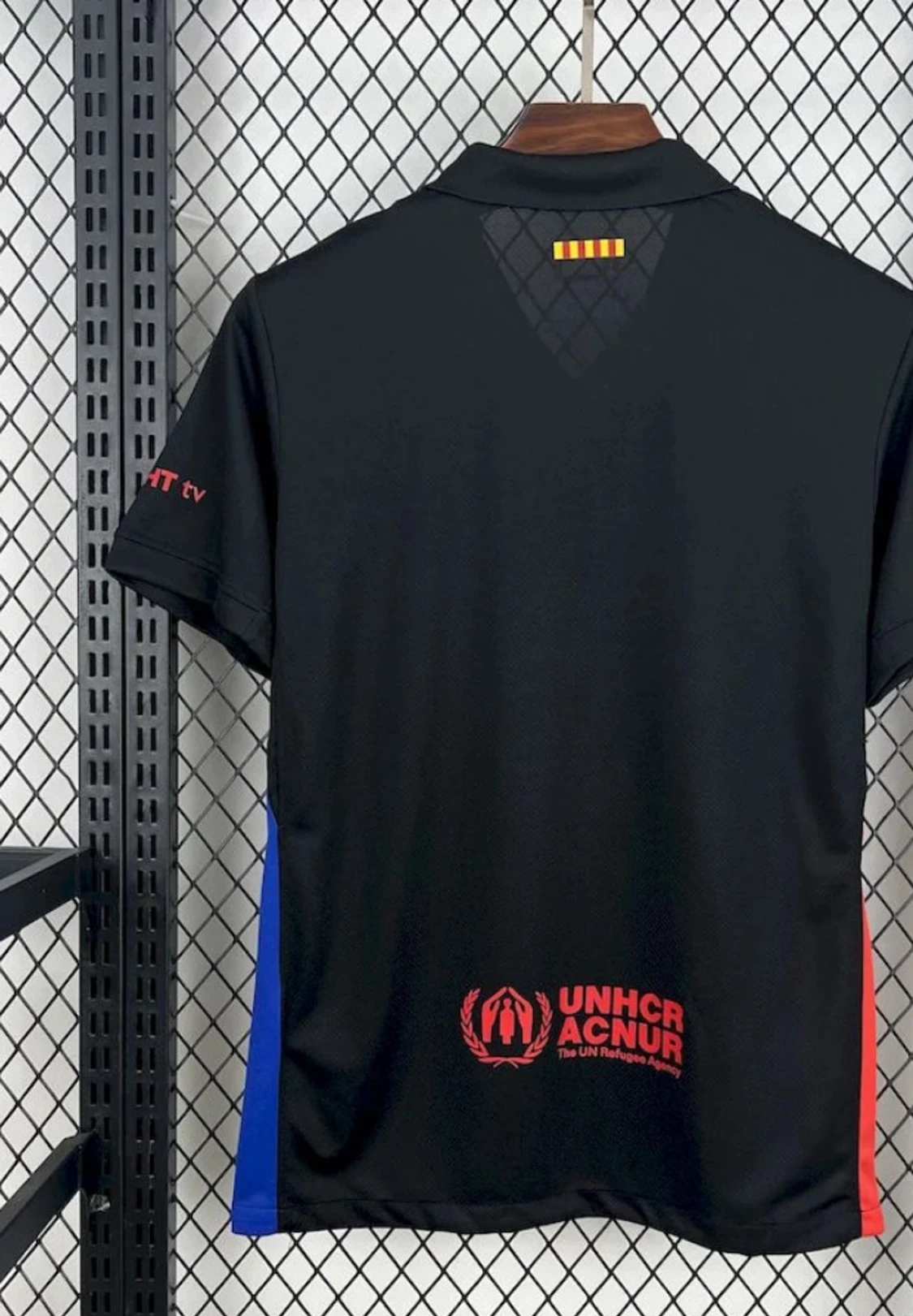 Svart FC Barcelona Travis scott fotbollströja Nike - 1