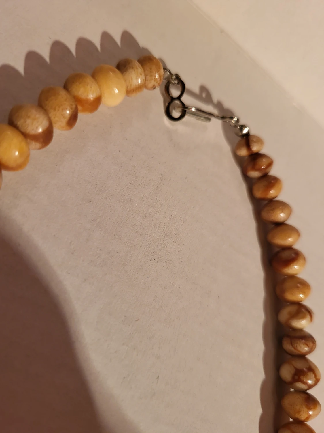 Vintage Jasper necklace 1980s - 5