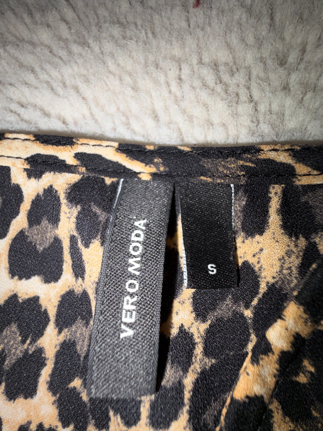 Leopardmönstrad linnetopp Vero Moda - 1
