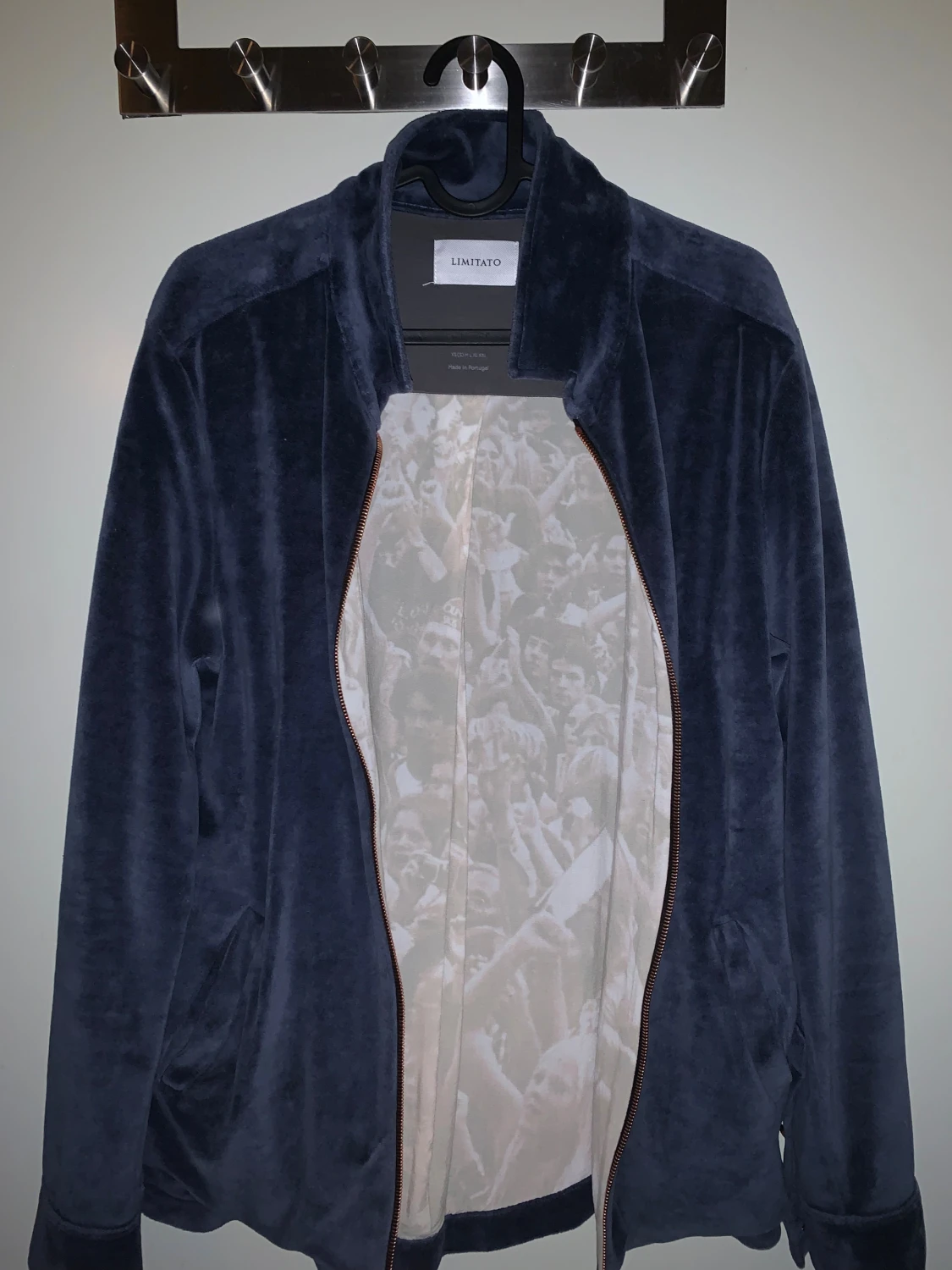 Blå mockajacka från Limitato - 1