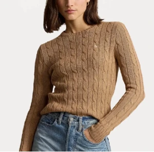 Beige kabelstickad tröja Polo Ralph Lauren - Skriv privat för fler bilder! 💘 pris kan diskuteras