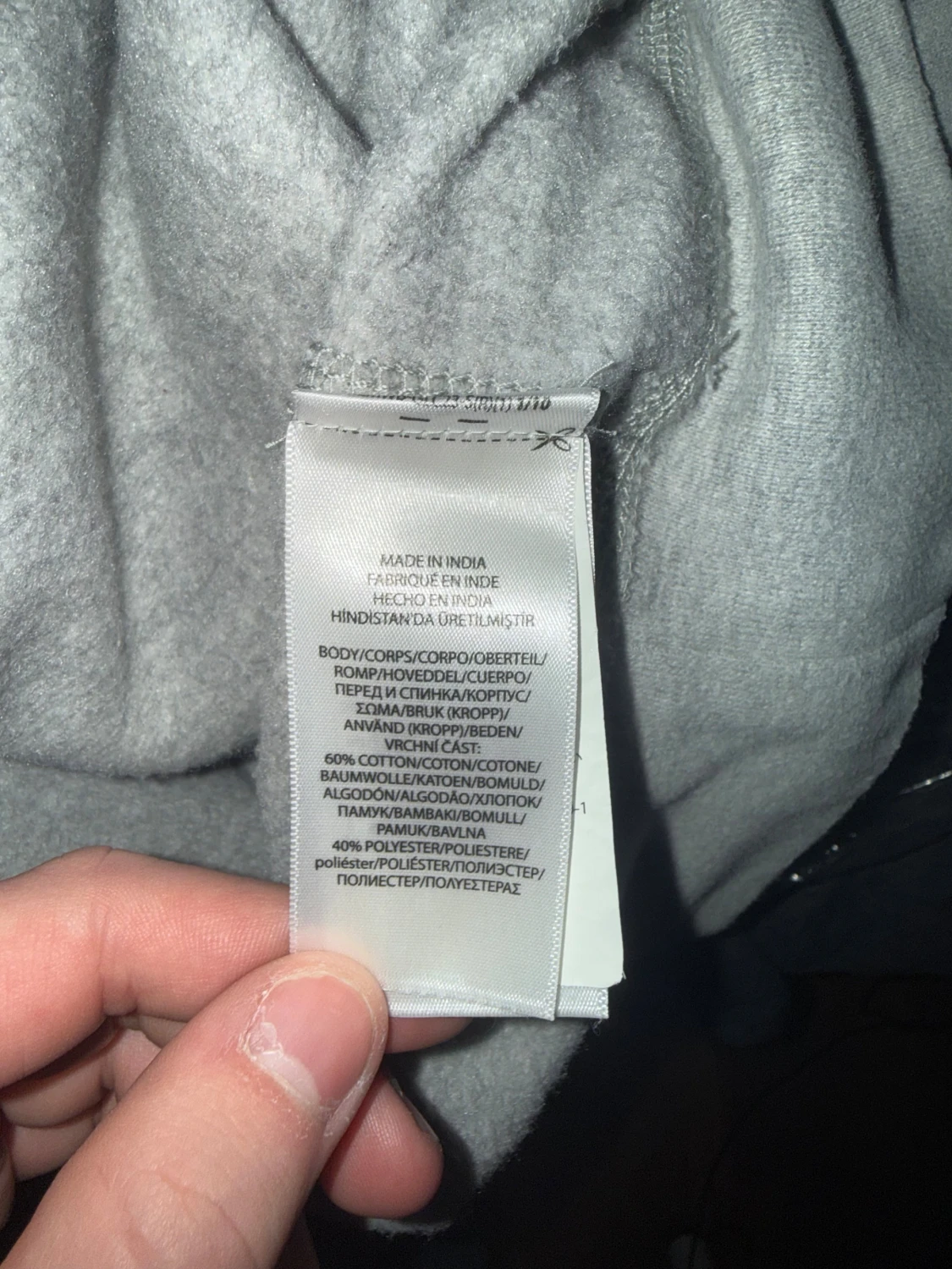 Grå Polo Ralph Lauren hoodie  - 4