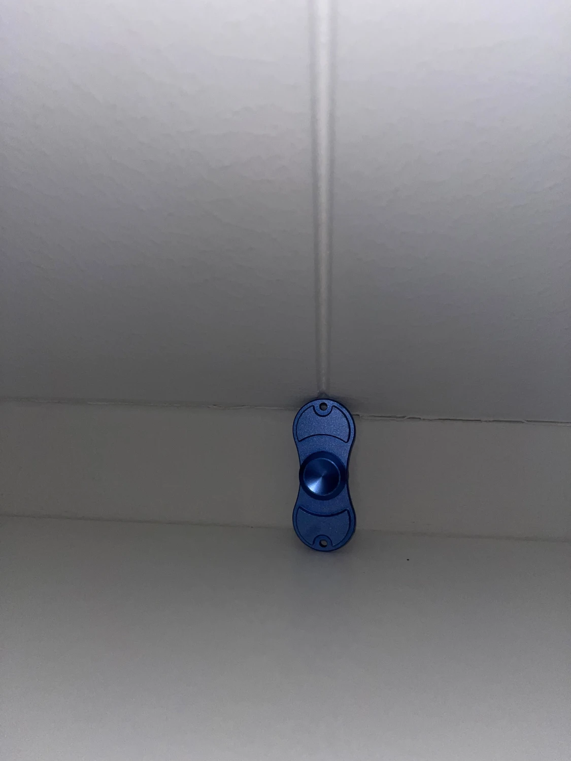 Fidget Spinner (blå metall) - 1