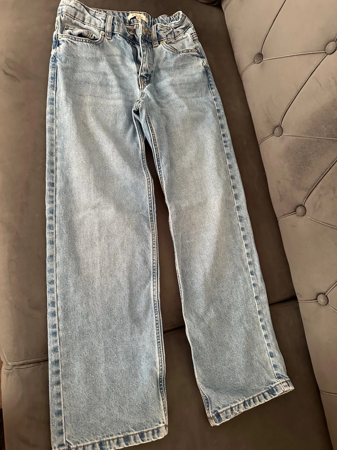 Ljusblå jeans från Denim Day, stl 140