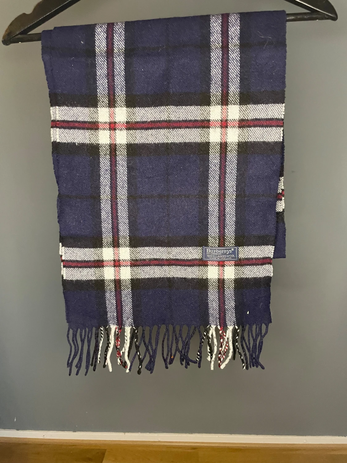Burberry Halsduk Mörkblå - 1