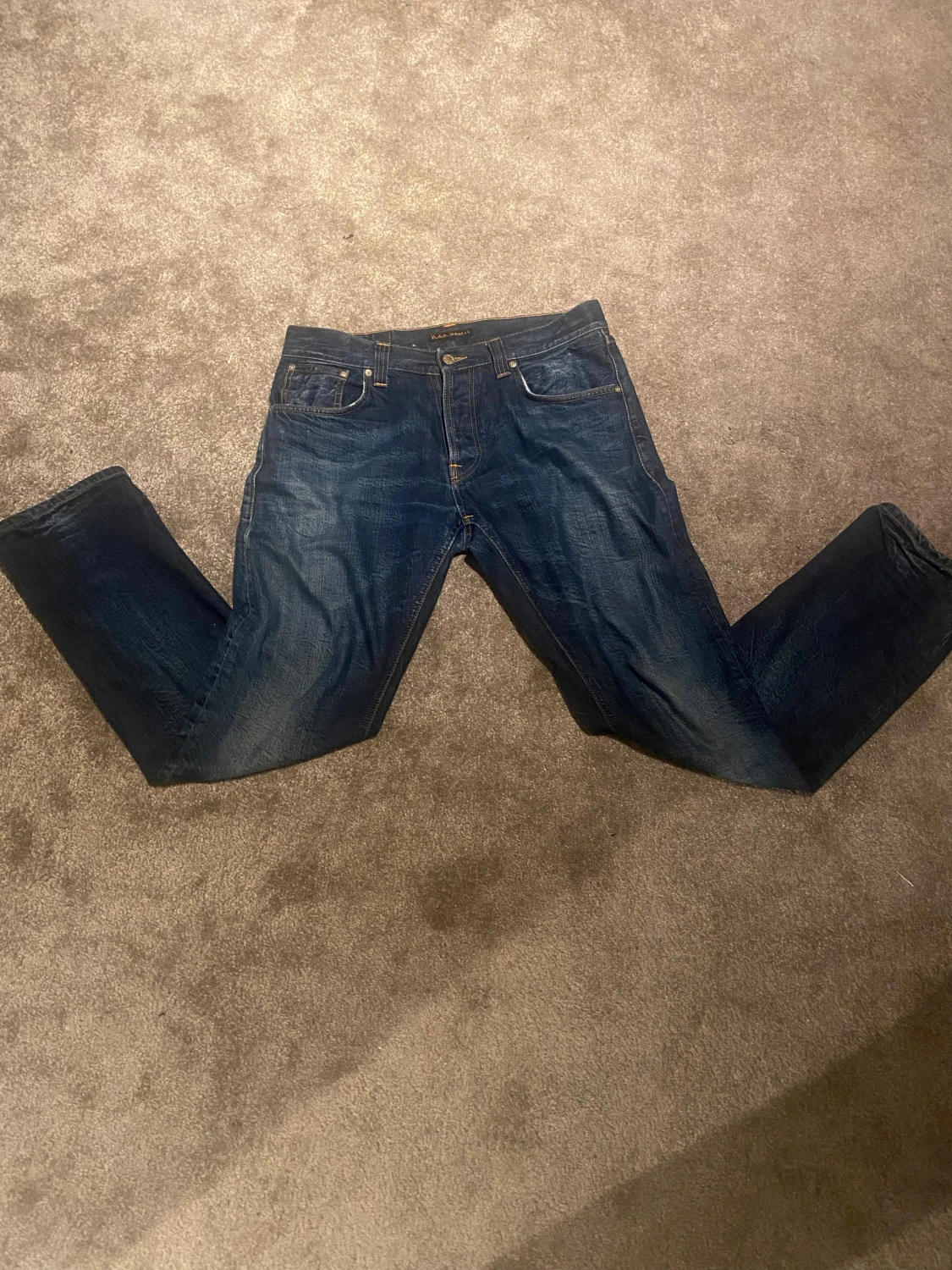 Nudie Jeans Sharp Bengt blå jeans - 1