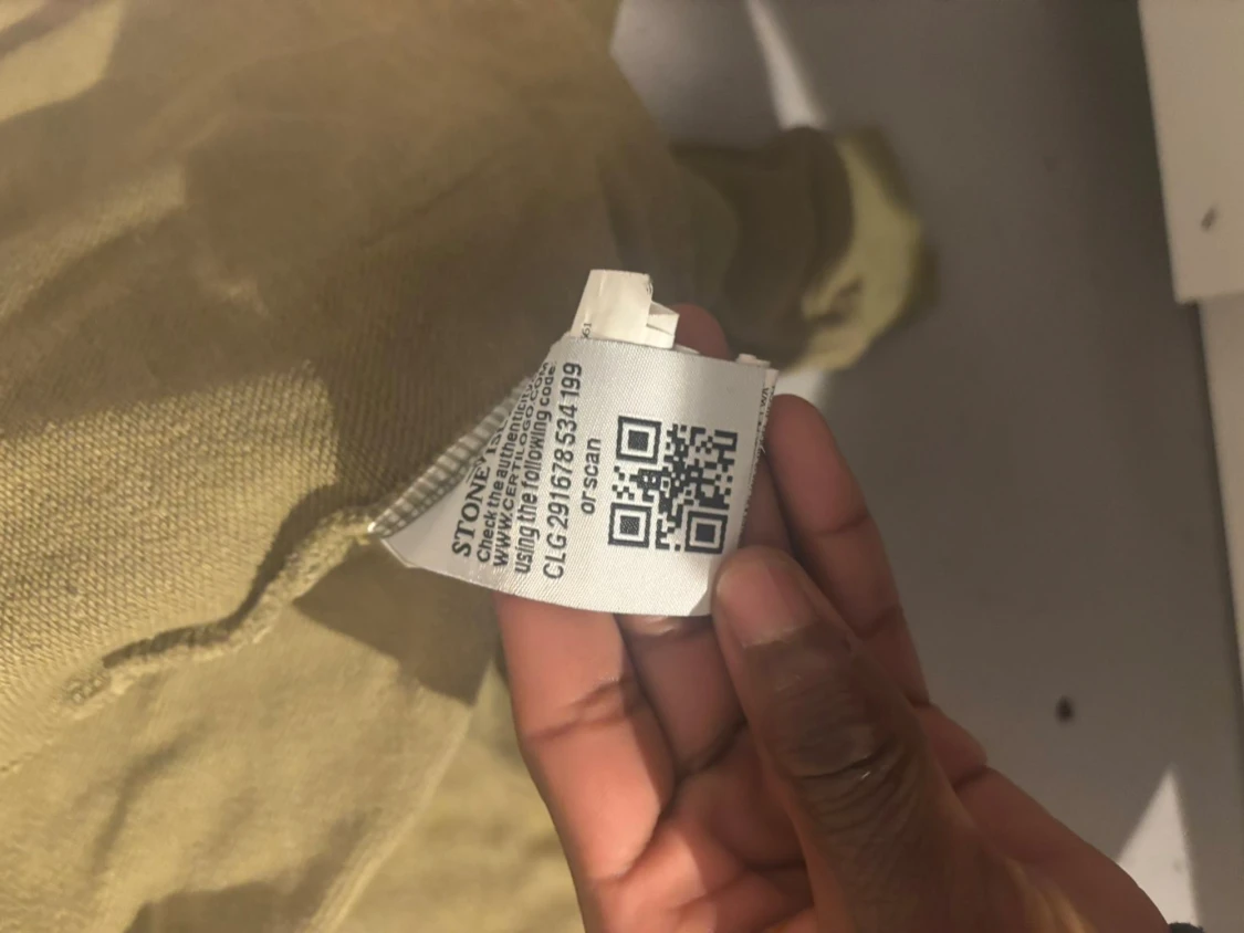 Khaki hoodie från Stone Island - 3