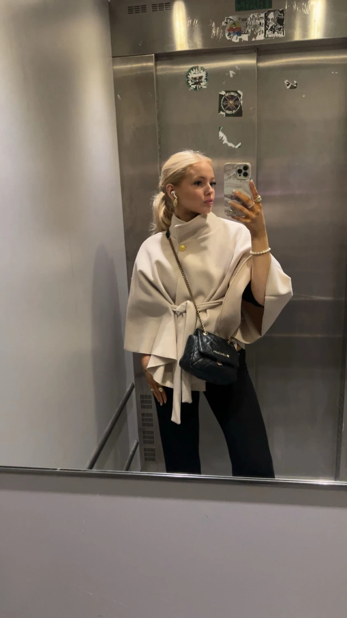 Missäy poncho beige - 1