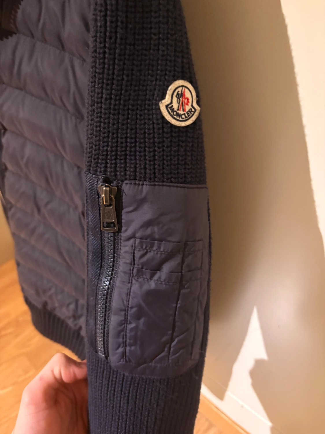 Moncler cardigan med huva - 3