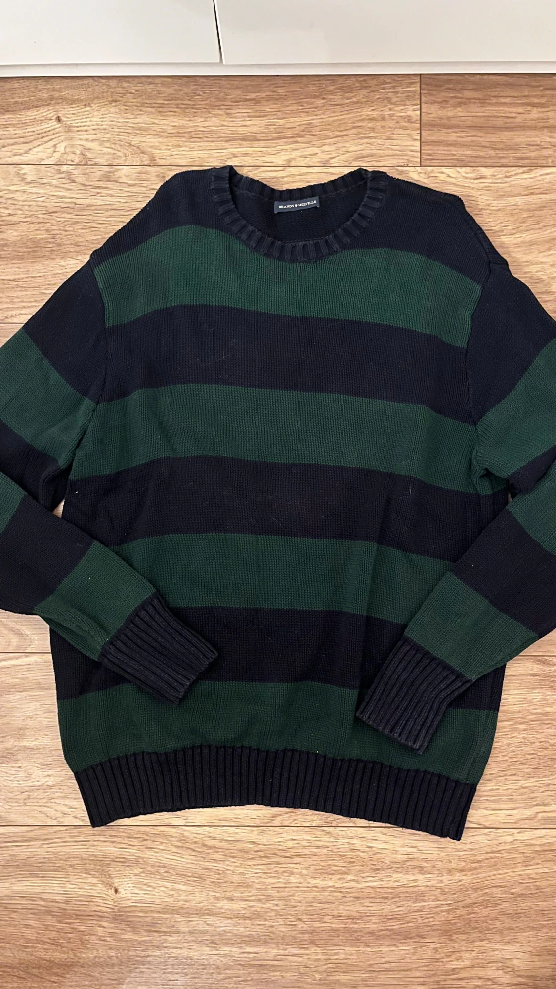 Randig stickad tröja Brandy Melville - 1