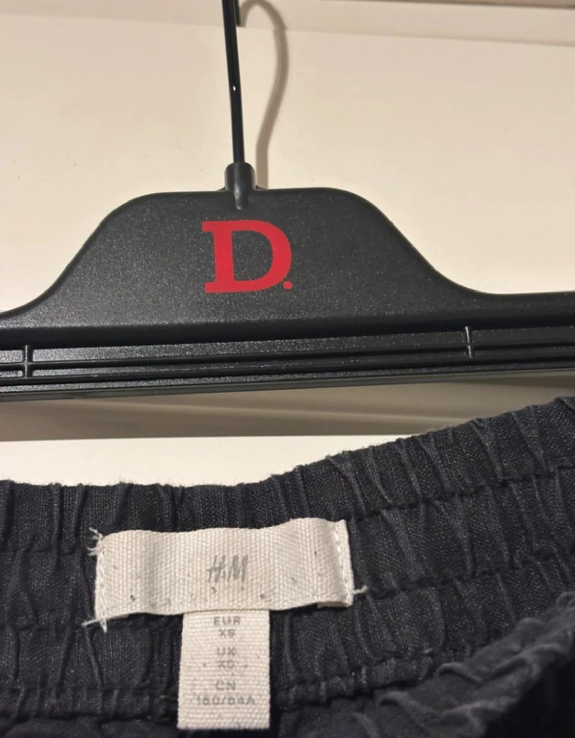 Svarta linnebyxor från H&M XS - 3