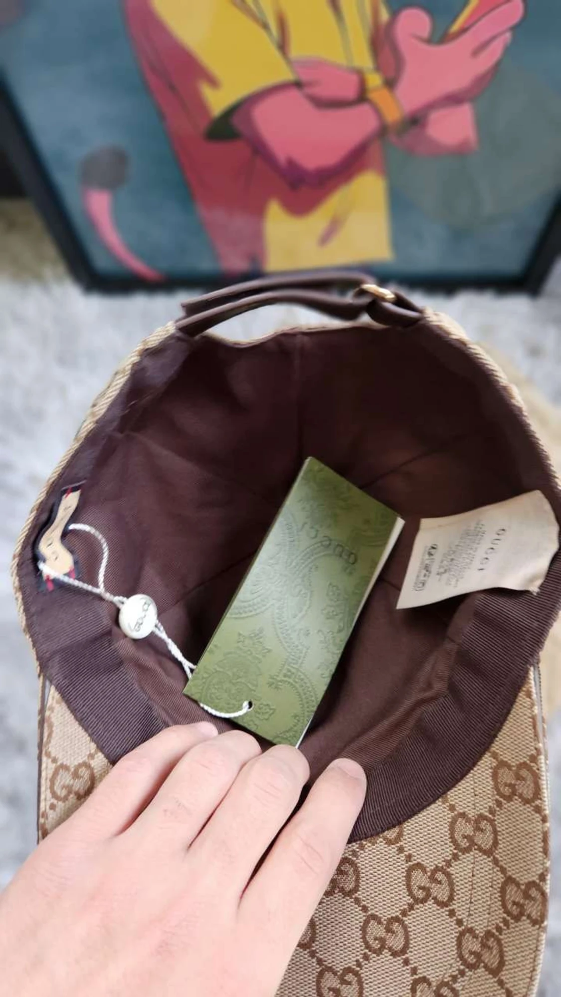 Keps med GG-mönster - 2