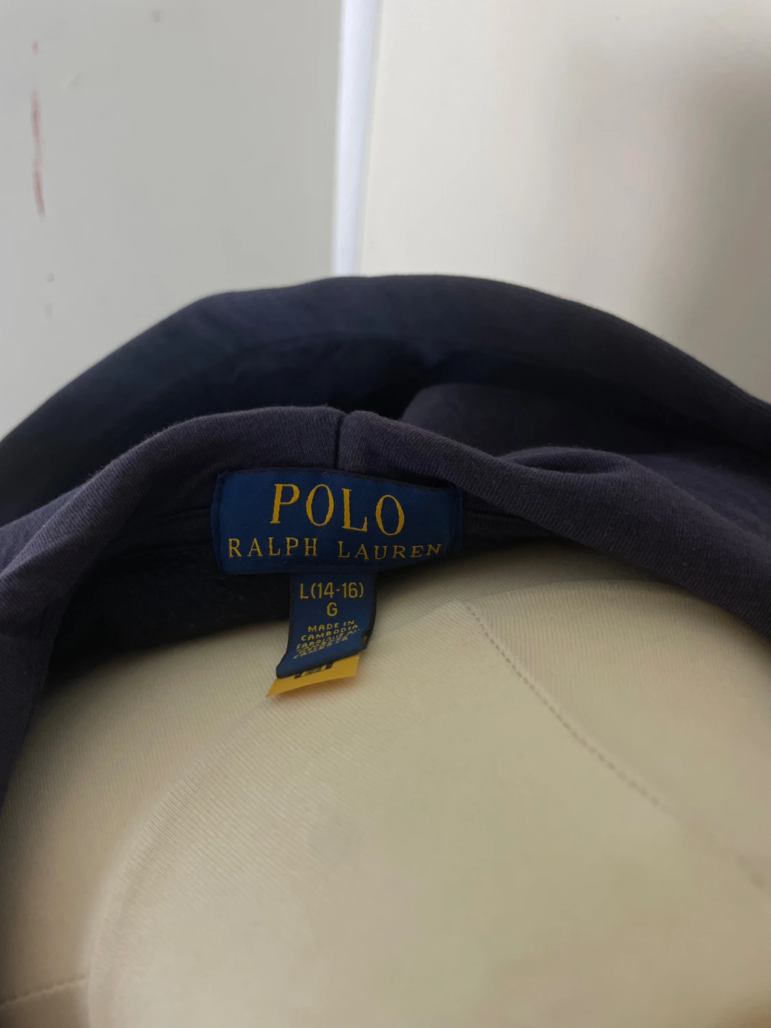 Marinblå hoodie från Polo Ralph Lauren - 3