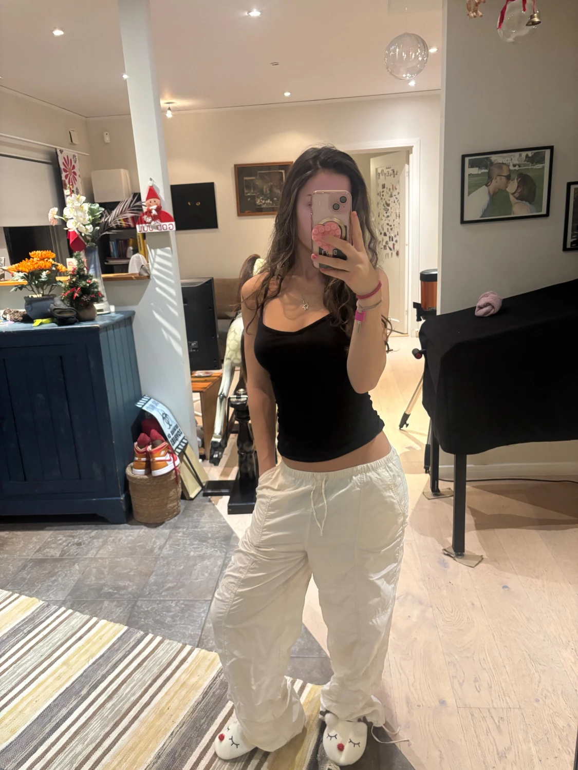 Vita loose cargopants/parachutepants