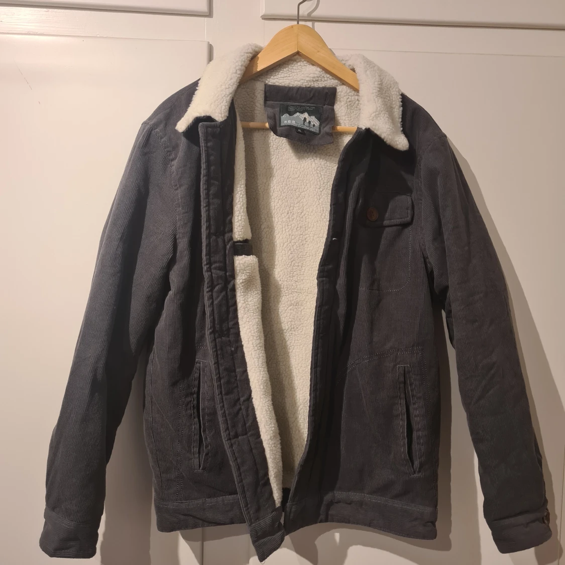 Manschesterjacka med pälsfodring - 91