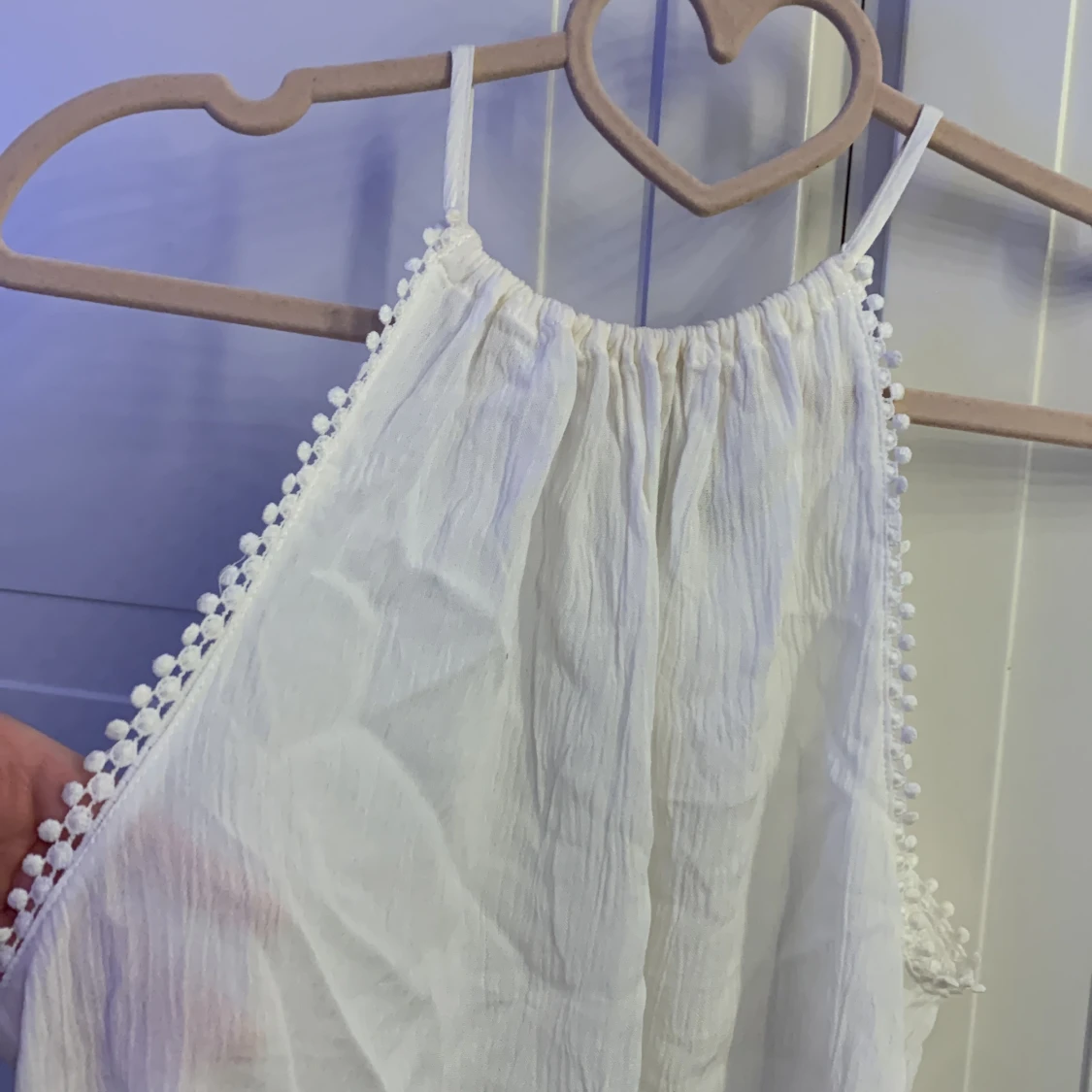 Vitt gulligt linne  - 91