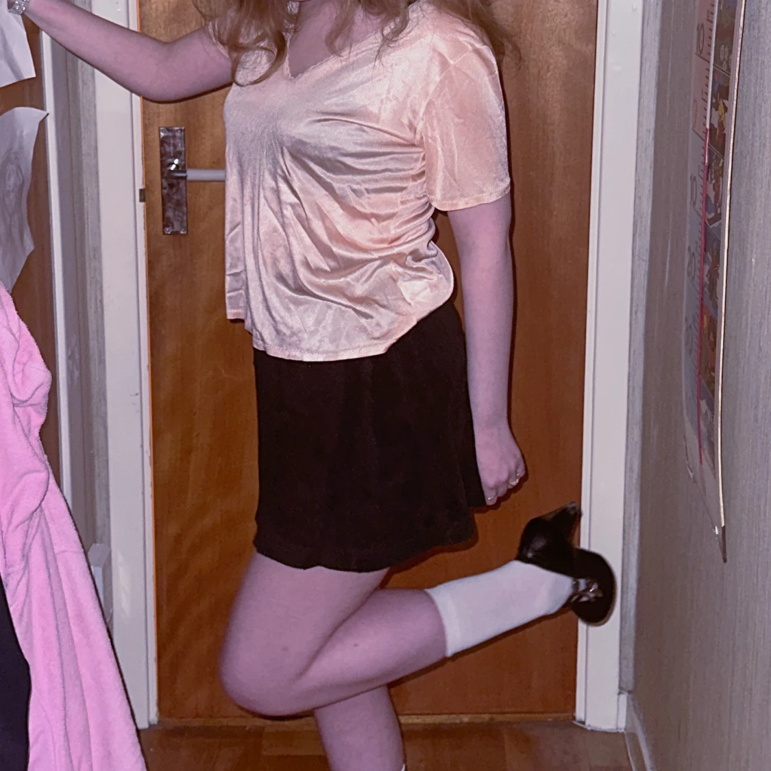 Söt ljus tröja - 92