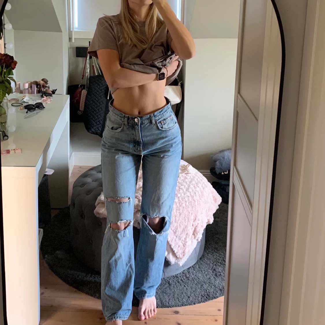 Jeans med lös passform