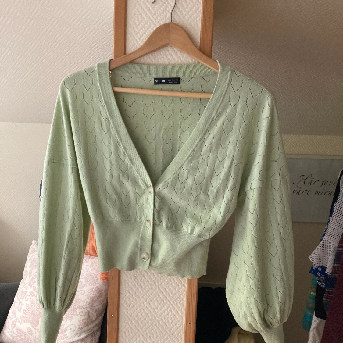 grön shein kofta - 90