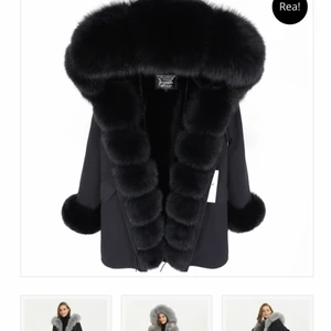 Äkta päls jacka. - Jag säljer nu min svarta päls jacka för den inte längre kommer till användning. Har inte används mycket. Den är i ett jätte fin skick. Har ca haft den i 1 år men har knappt använt den💗