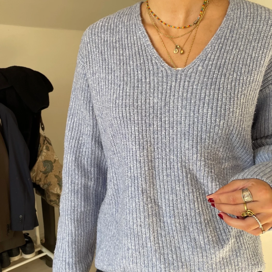 Stickad tröja  - 90