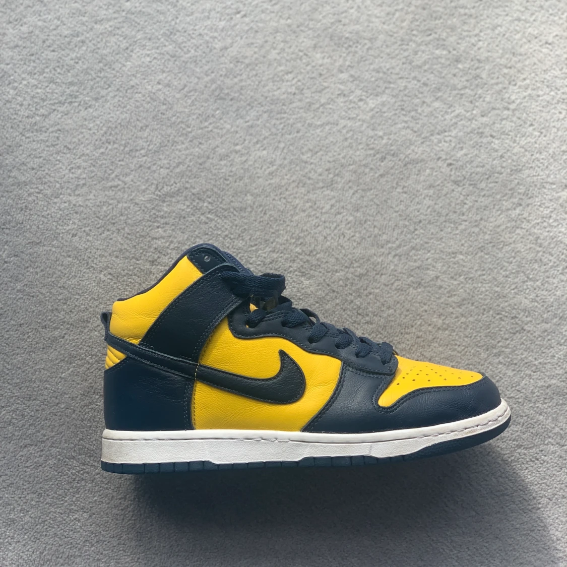 Nike dunk high michigan