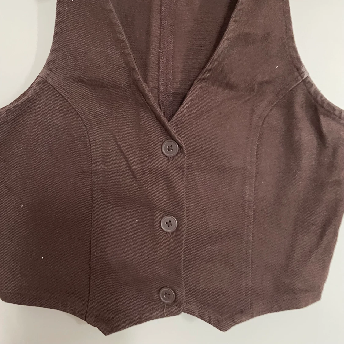 Brun väst tröja  - 90