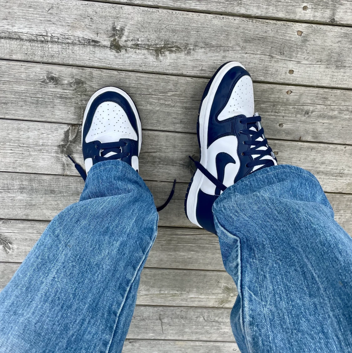 Nike Dunks High Midnight Navy - 90