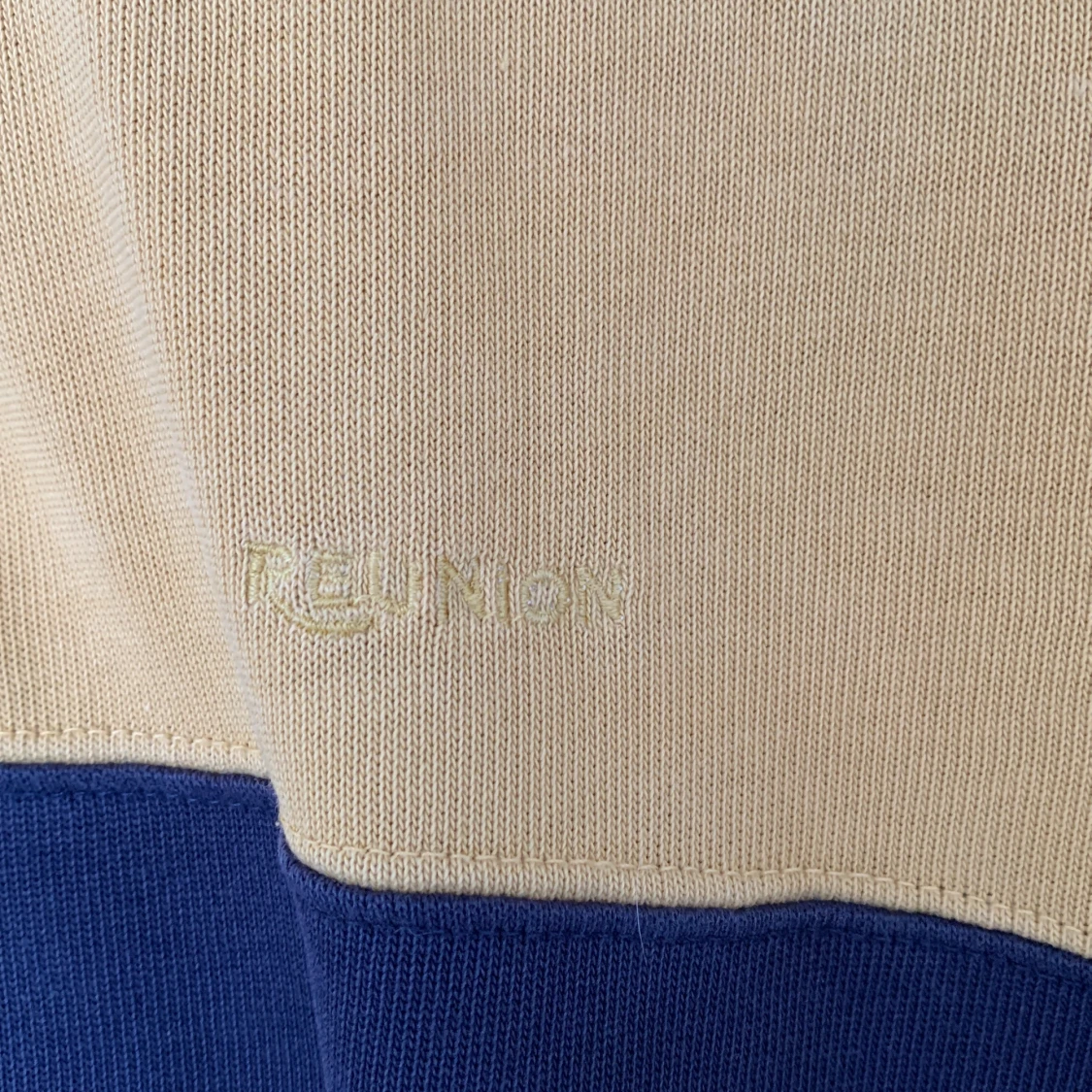 Gulsvart Rugby polo från Reunion, Strl L - 91