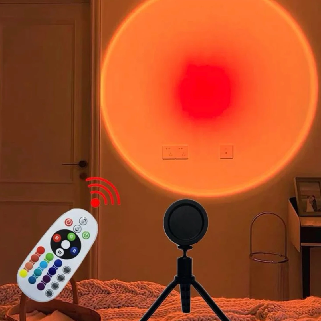 Solnedgång lampa  - 90