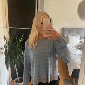 Randig tröja - Stickad randig tröja från zara💕