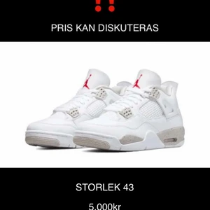 Jordnas 4 oreo  - De här skorna är värt 6000 till 7000 kr jag säljer de för 4500 eller 5000 pris kan diskuteras. De är helt nya skriv till mig om ni vill ha fler bilder. Och den är helt åkta kan visa kvitto om ni kommer privat 