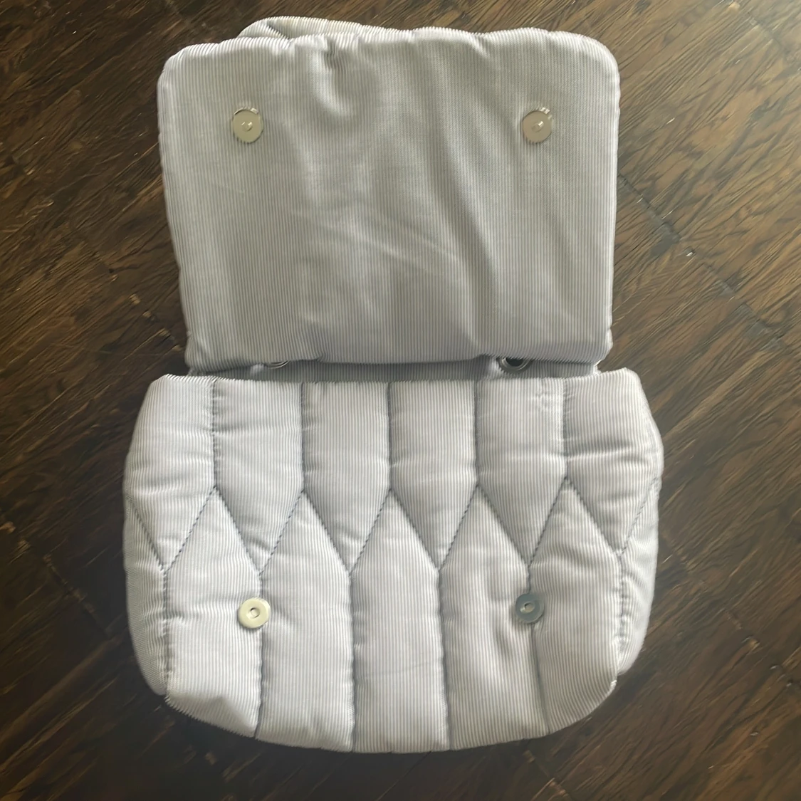 Blå vit väskan - 90