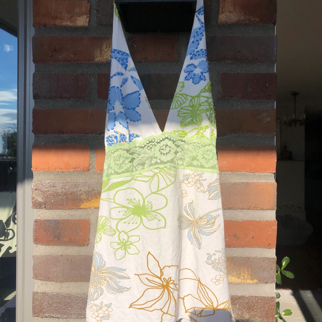 Halterneck topp