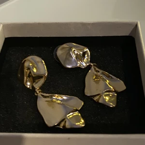 Örhängen guld - Säljer mina guldörhängen då de aldrig kom till någon användning. Det har bara prövats, så är i gott skick☺️ +frakt