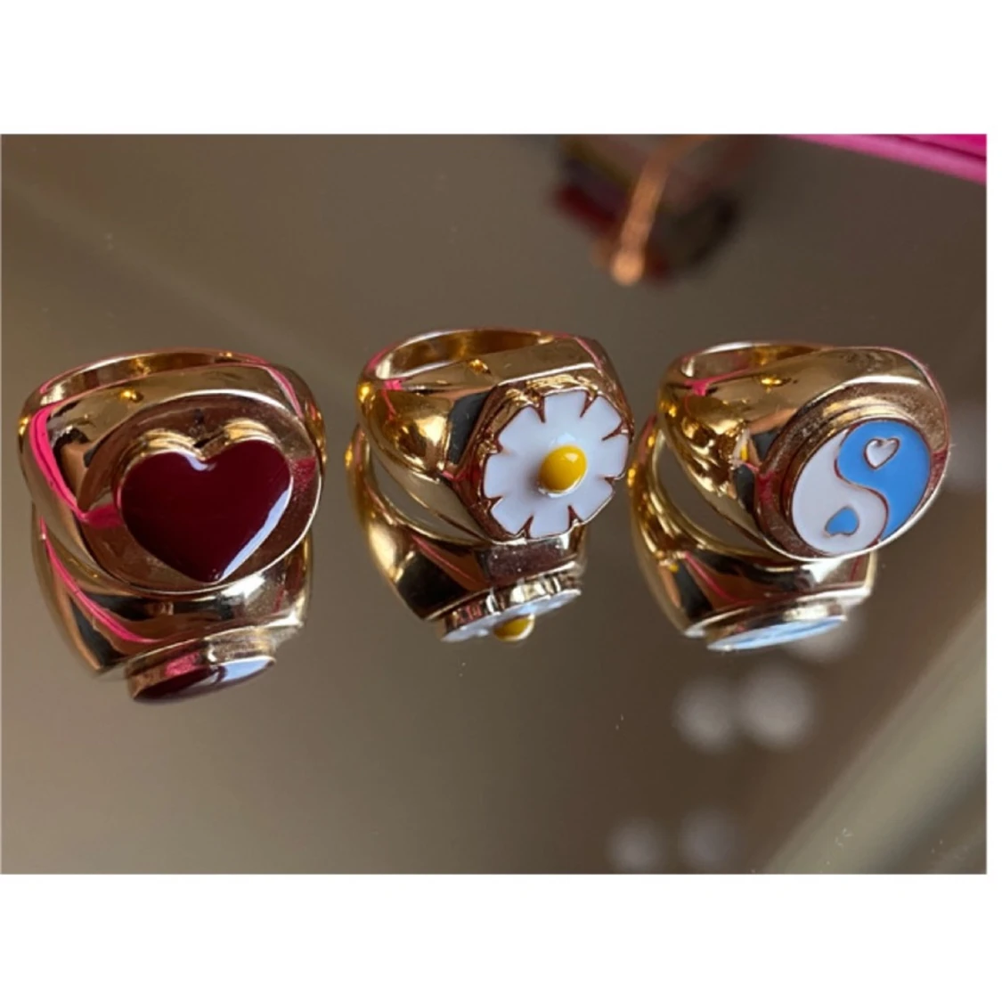 Chunky ringar från Zalando