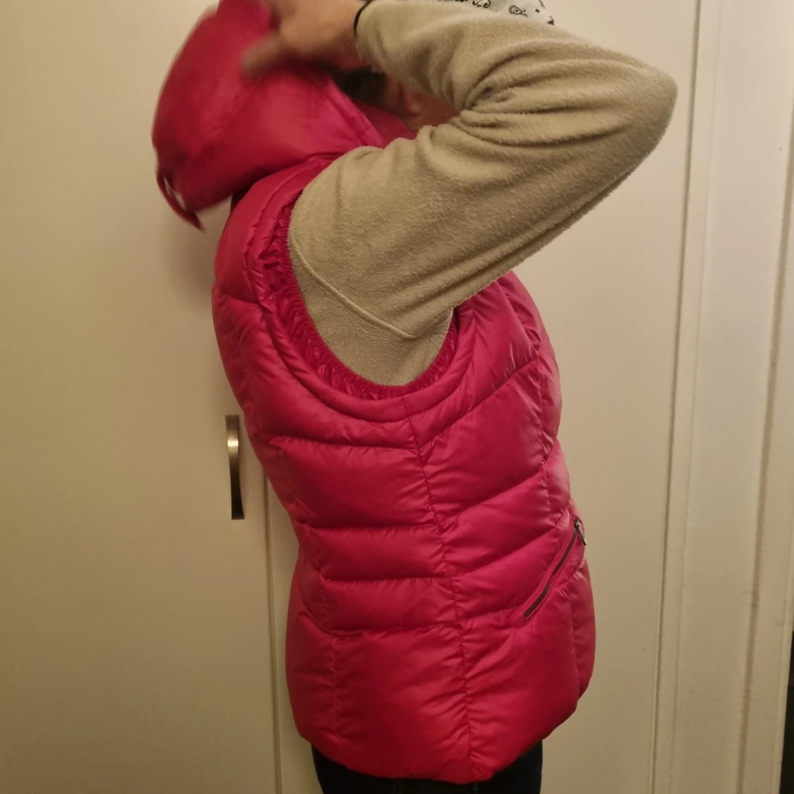 Rosa väst i dun Schöffel - 90