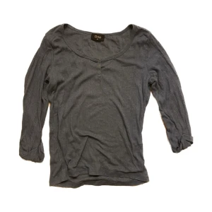 Långärmad tröja - Blå tröja med 3/4 ärmar! Tunt stickat material. Köparen står för frakt! 